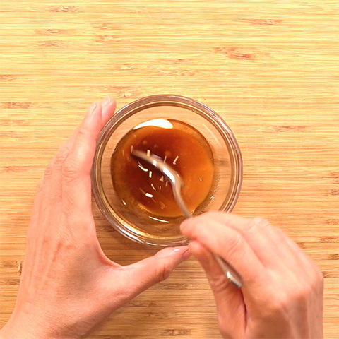 鶏むね肉と秋野菜の甘酢あんの作り方 Step3