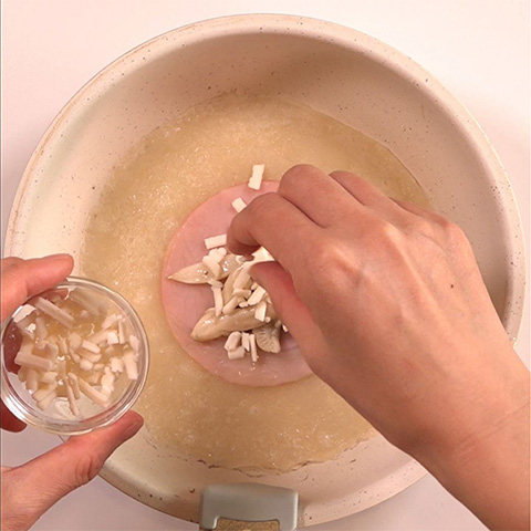 低たんぱく小麦粉のガレットの作り方 Step4