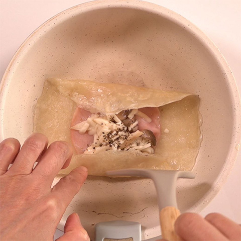 低たんぱく小麦粉のガレットの作り方 Step5
