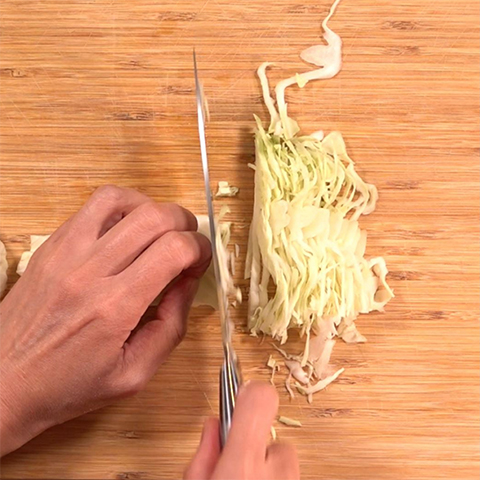 春キャベツのお好み焼きの作り方 Step1