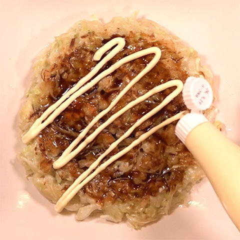 春キャベツのお好み焼きの作り方 Step5