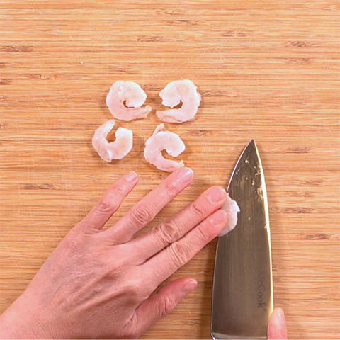 海老の生春巻きの作り方 Step1