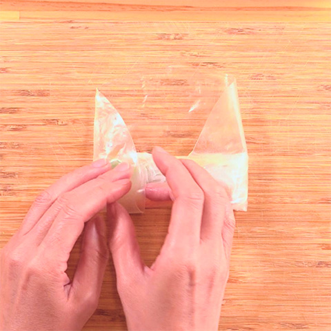海老の生春巻きの作り方 Step4