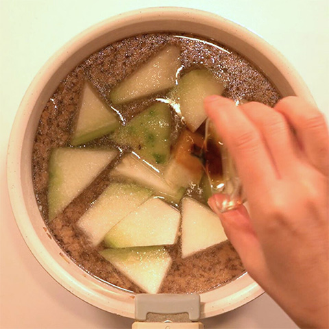 冬瓜のそぼろあんかけの作り方 Step5