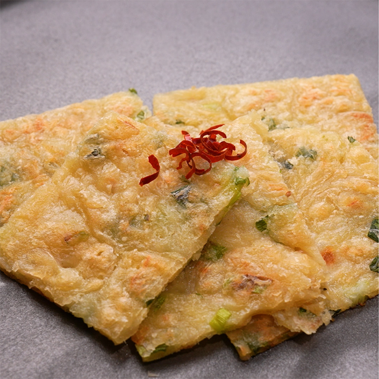 えのきとねぎのチヂミ